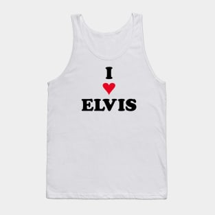 I HEART ELVIS Tank Top